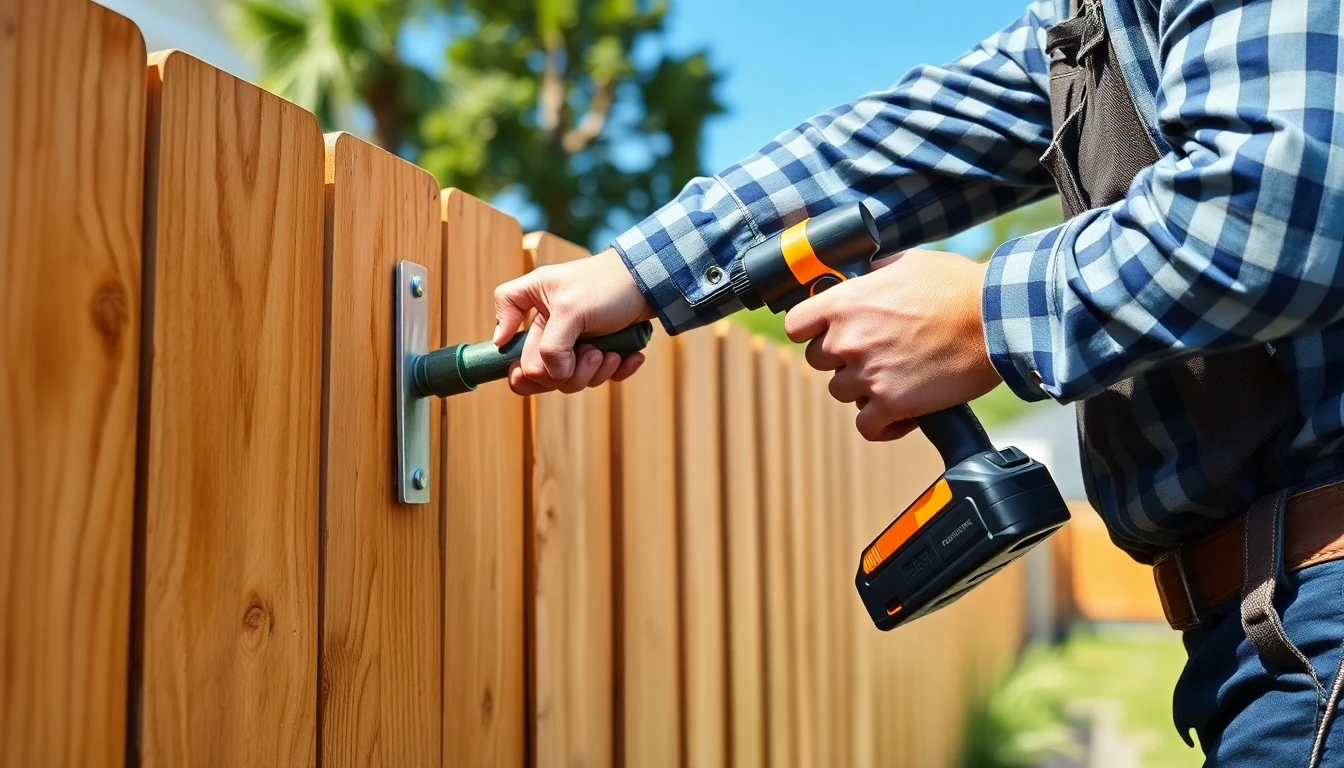 Privacy Fence Installation