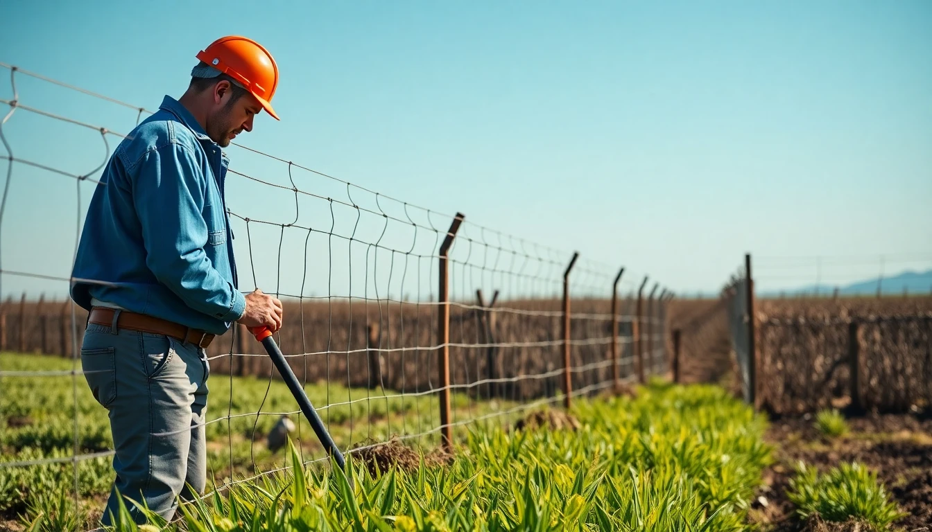 Agricultural Fence Installation